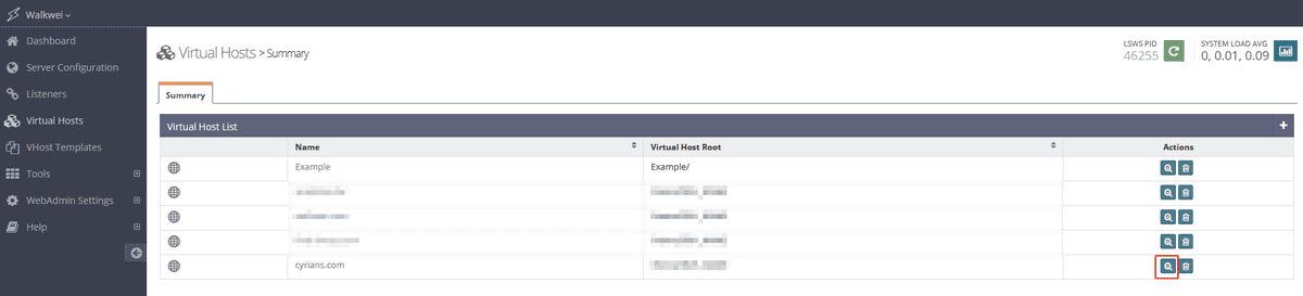 OpenLiteSpeed setting 001.png - Security Score A+